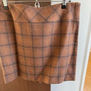Wool skirt